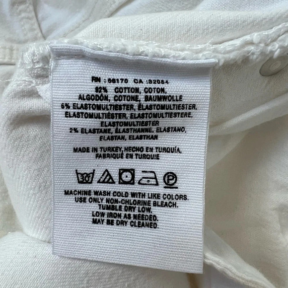 Pilcro & the Letterpress High Rise White Jeans 25 - Picture 10 of 10